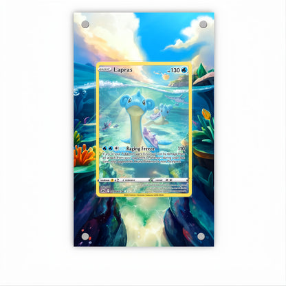 Lapras GG05 - Pokémon Extended Artwork Protective Card Display Case Psa/cgc/tag/raw