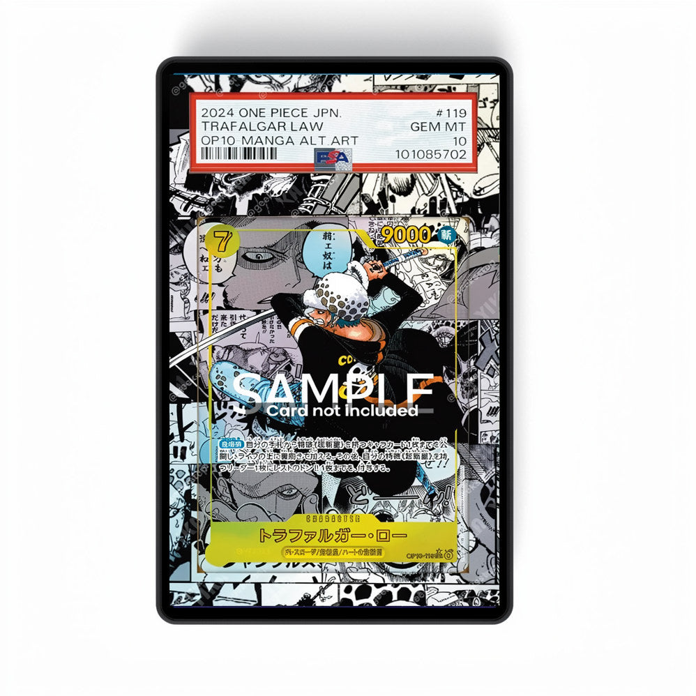 Trafalgar Law #OP10-119 - Gradeguardian Extended Artwork For Psa / Cgc / Bgs / Tag