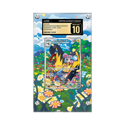 Iono's Kilowattrel - 104/100 - Pokémon Extended Artwork Protective Card Display Case Psa/cgc/raw