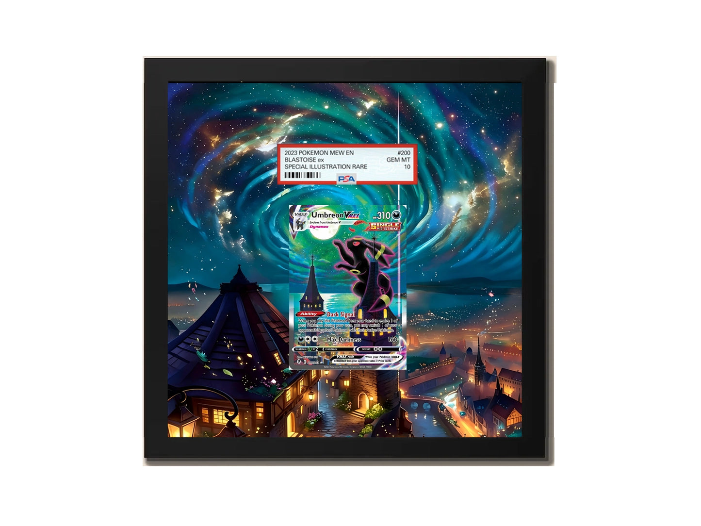 Umbreon VMAX 215/203 - Extended artwork Metal Frame