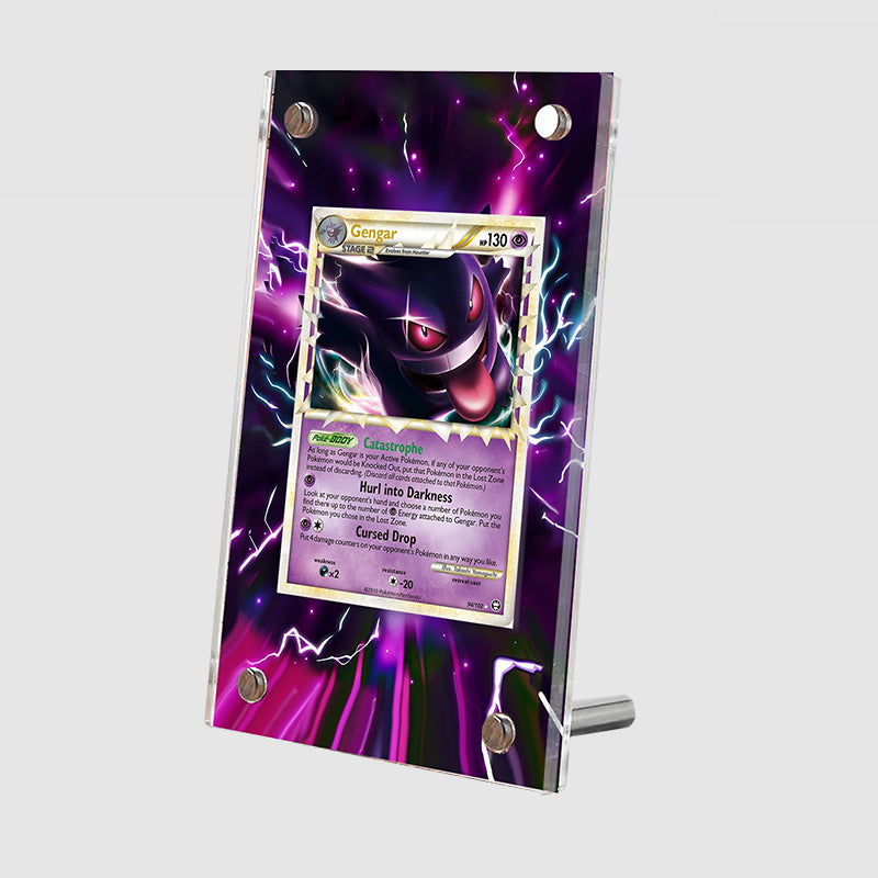 Gengar 94/102 - Pokémon Extended Artwork Protective Card Display Case Psa/cgc/tag/raw