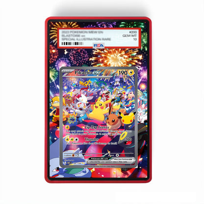 Pikachu ex 150/128 - Gradeguardian Extended Artwork For Psa / Cgc / Bgs / Tag