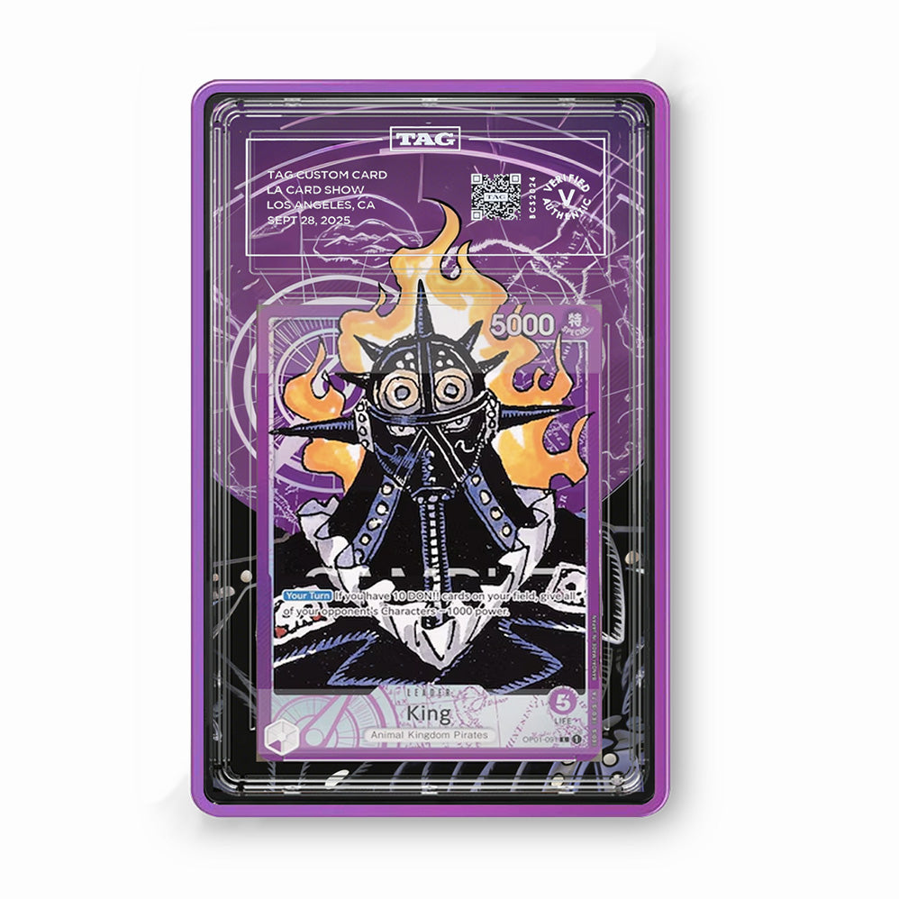 King OP01-091 - Gradeguardian Extended Artwork For Psa / Cgc / Bgs / Tag