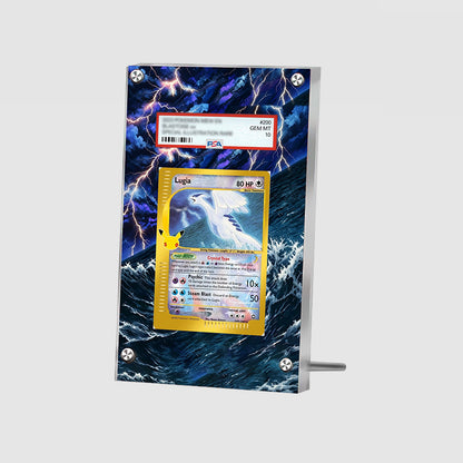 lugia 142/103 30 th anniversary - Pokémon Extended Artwork Protective Card Display Case Psa/cgc/tag/raw