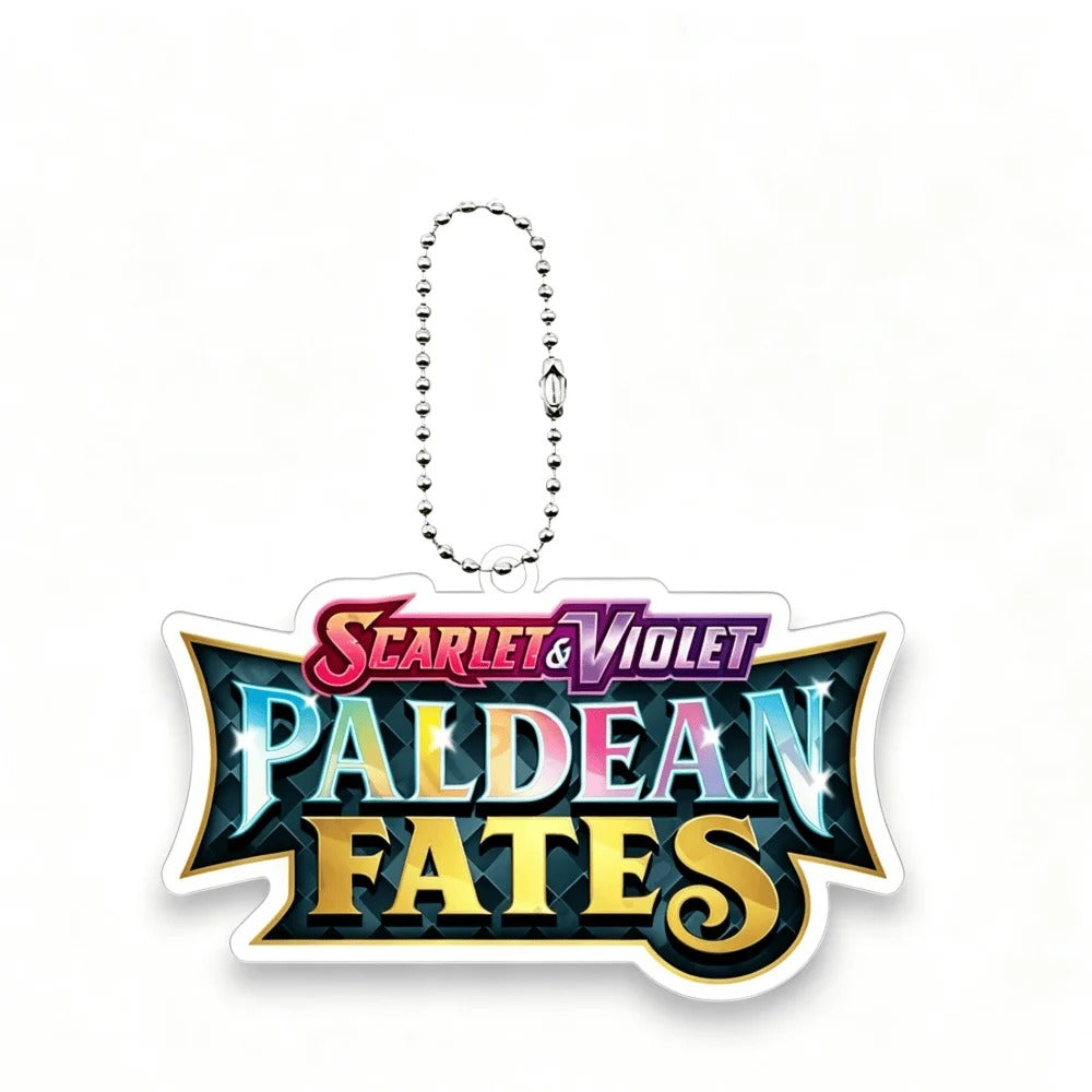 Pokemon binder keychain - Paldean Fates
