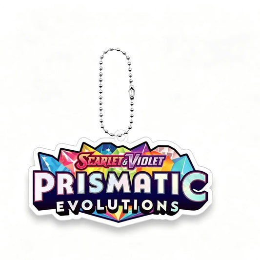 Pokemon binder keychain - Prismatic Evolutions