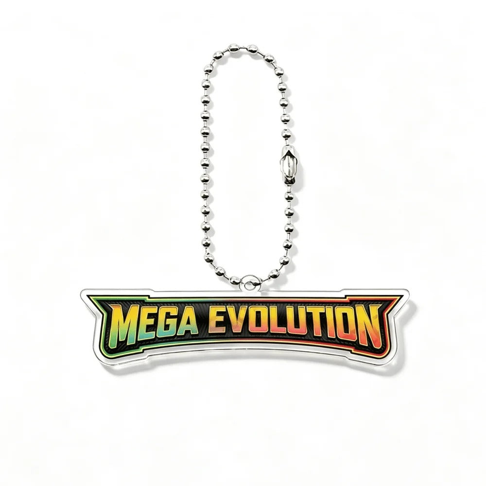 Pokemon binder keychain - Mega Evolution