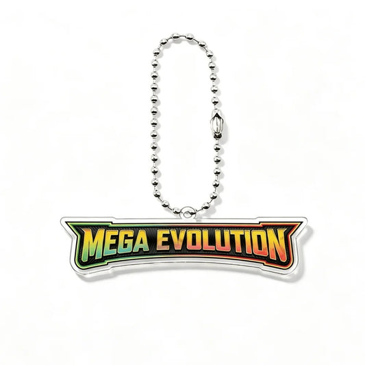 Pokemon binder keychain - Mega Evolution