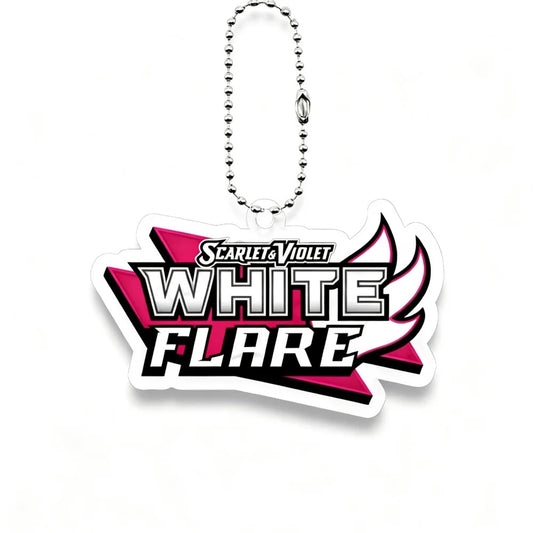 Pokemon binder keychain - White Flare