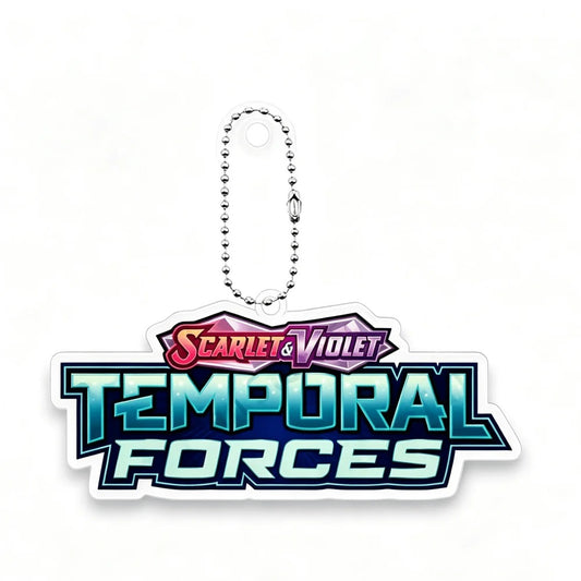 Pokemon binder keychain - Temporal Forces