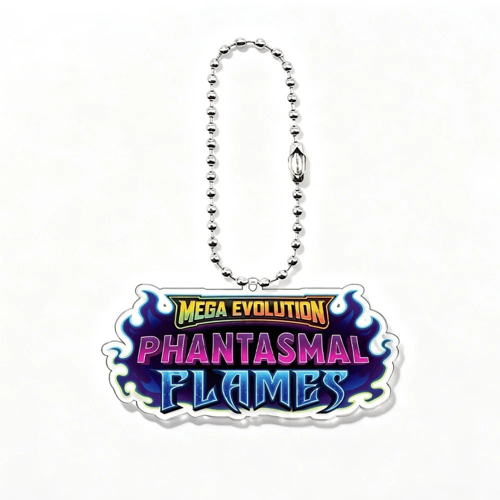 Pokemon binder keychain - Phantasmal Flames