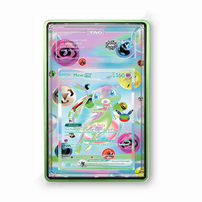 Mew EX 158/128 30th Anniversary - Gradeguardian Extended Artwork For Psa / Cgc / Bgs / Tag