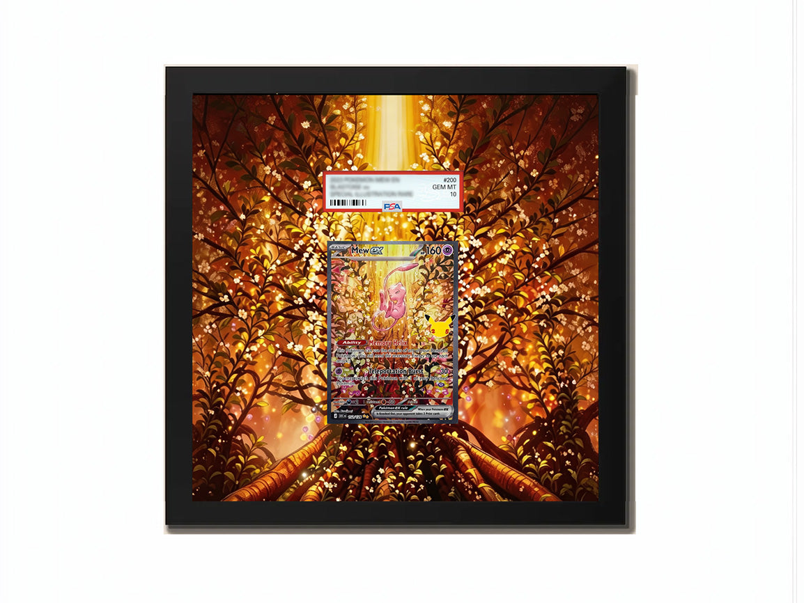 Mew 152/128 30th Anniversary - Extended Artwork Metal Frame