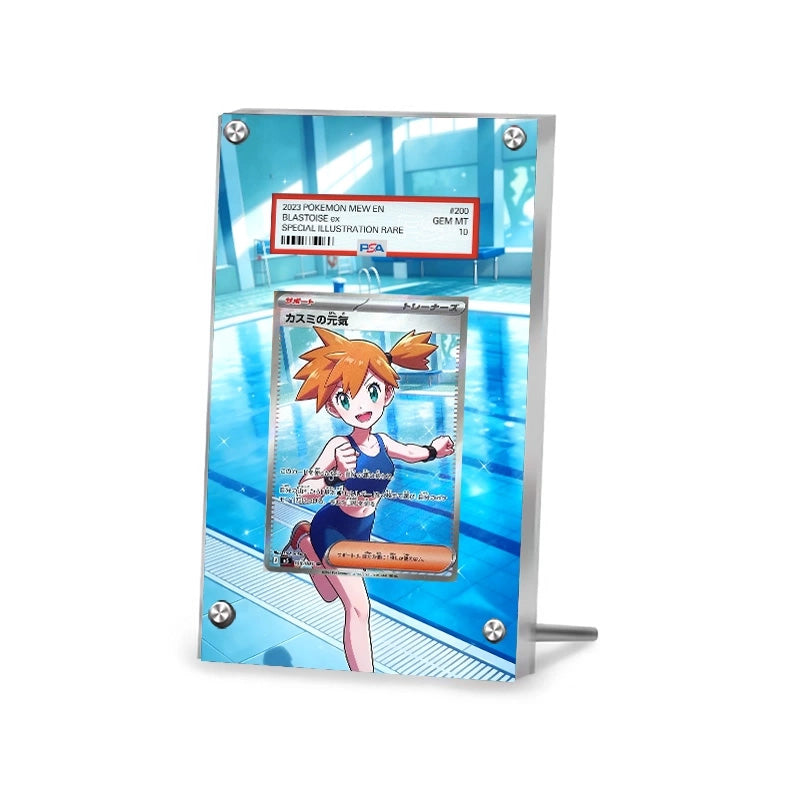 Misty's Vitality 108/081 - Pokémon Extended Artwork Protective Card Display Case Psa/cgc/tag/raw