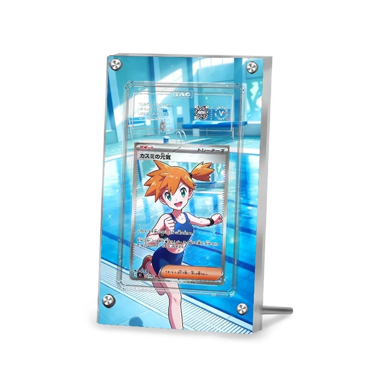 Misty's Vitality 108/081 - Pokémon Extended Artwork Protective Card Display Case Psa/cgc/tag/raw