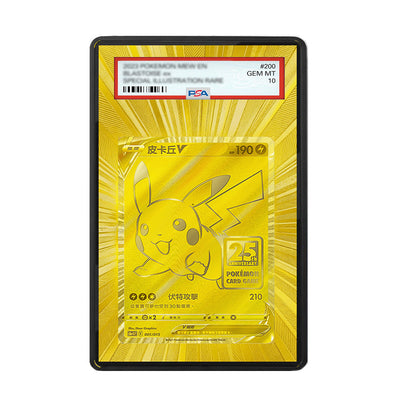 Pikachu V 001/015 25th Anniversary Golden Box - Gradeguardian Extended Artwork For Psa / Cgc / Bgs / Tag