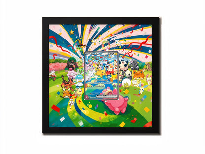Pikachu ex - 149/128 - Extended Artwork Metal Frame