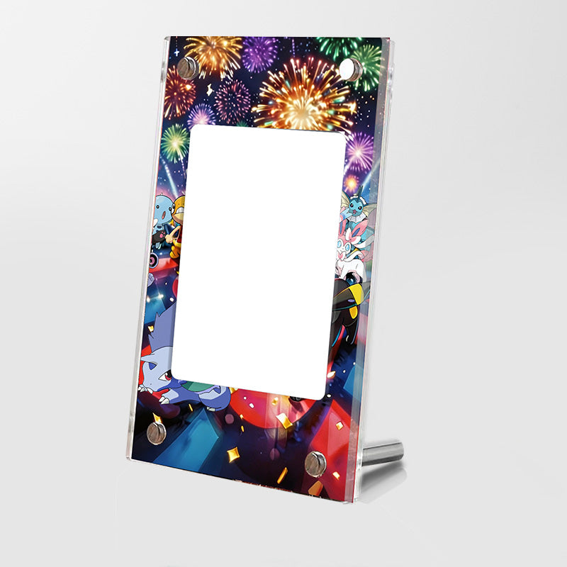 Pikachu 150/128 30th Anniversary - Pokémon Extended Artwork Protective Card Display Case Psa/cgc/tag/raw