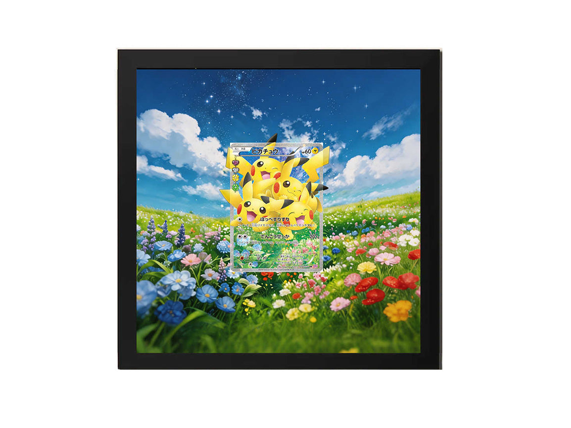 Pikachu Rc29/rc32 - Extended Artwork Metal Frame