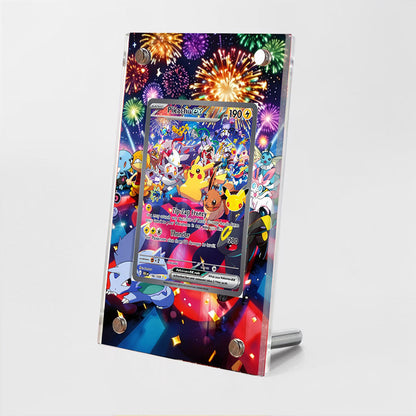 Pikachu ex 150/128 - Pokémon Extended Artwork Protective Card Display Case Psa/cgc/tag/raw