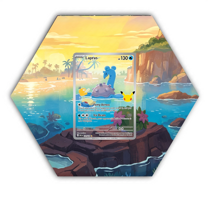 Lapras - ME: 30th - Pokémon OctaX Extended Artwork Protective Card Wall Display Case