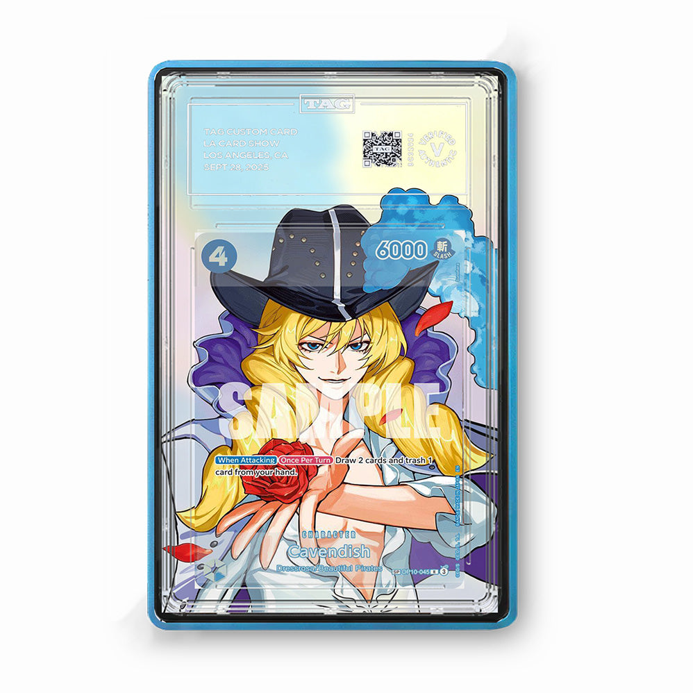 Cavendish OP10-045 The Time of Battle - Gradeguardian Extended Artwork For Psa / Cgc / Bgs / Tag