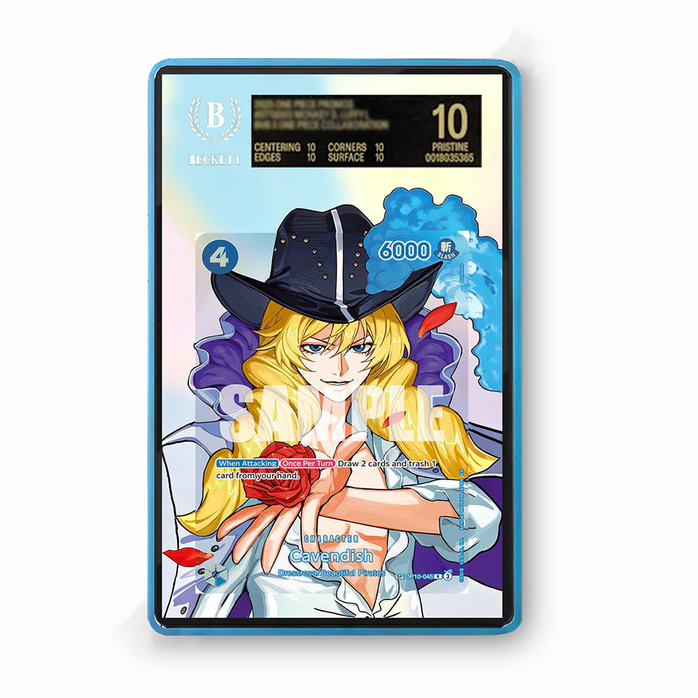 Cavendish OP10-045 The Time of Battle - Gradeguardian Extended Artwork For Psa / Cgc / Bgs / Tag