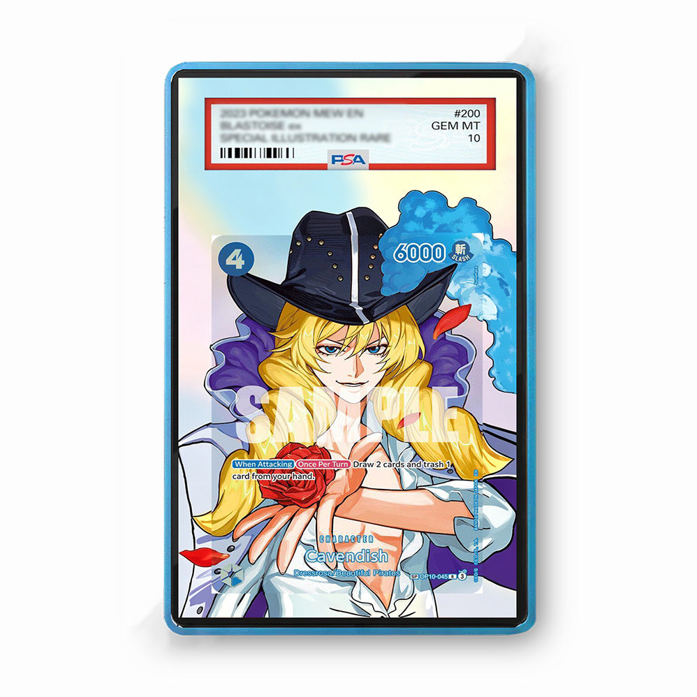 Cavendish OP10-045 The Time of Battle - Gradeguardian Extended Artwork For Psa / Cgc / Bgs / Tag