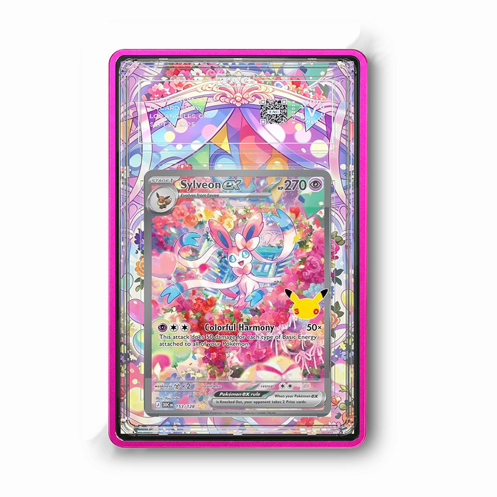 Sylveon ex 453/128 30th Anniversary - Gradeguardian Extended Artwork For Psa / Cgc / Bgs / Tag