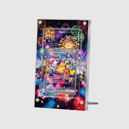 Pikachu ex 150/128 - Pokémon Extended Artwork Protective Card Display Case Psa/cgc/tag/raw
