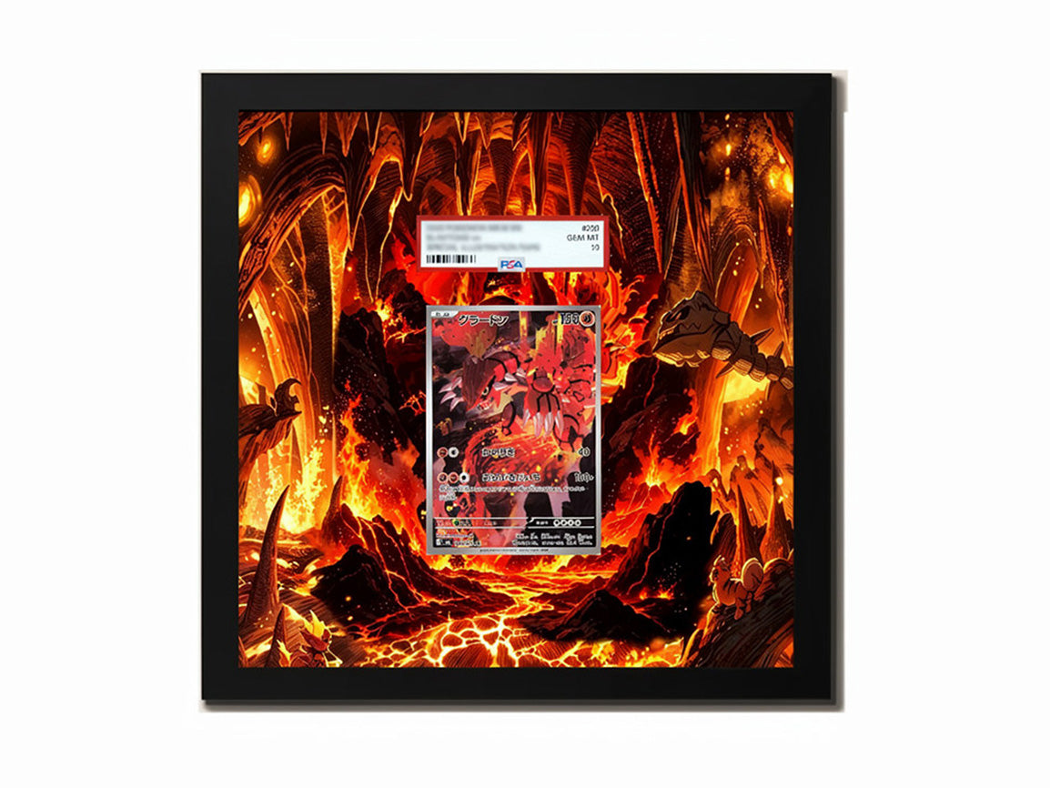 Groudon - 084/076 - Extended Artwork Metal Frame