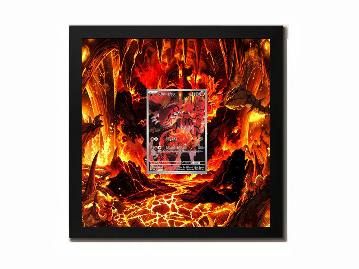 Groudon - 084/076 - Extended Artwork Metal Frame