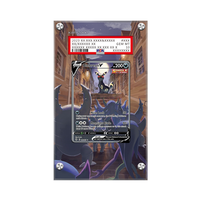 Umbreon V 189/203 Pokémon Extended PSA Artwork Protective Card Display Case