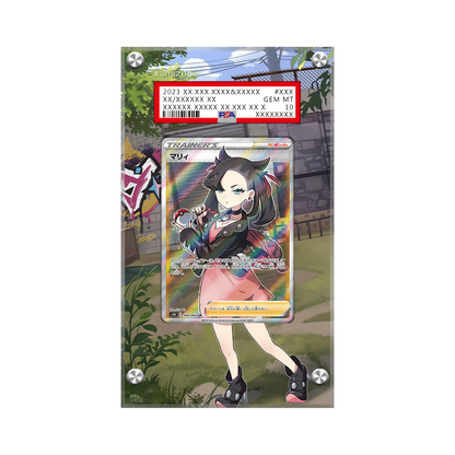 Marnie 200/202 Pokémon Extended Artwork Protective Card Display Case Psa/cgc/raw