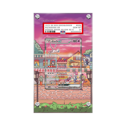 Mew EX 053 - Pokémon Extended Artwork Protective Card Display Case Psa/cgc/raw