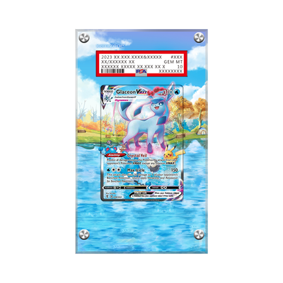 Glaceon VMAX 209/203 Pokémon Extended PSA Artwork Protective Card Display Case