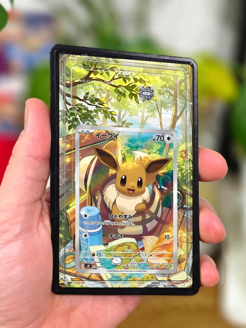 Eevee 020/019 - GradeGuardian Extended artwork for PSA / CGC / BGS / TAG
