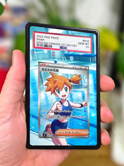 Misty's Vitality 108/081 - GradeGuardian Extended artwork for PSA / CGC / BGS / TAG