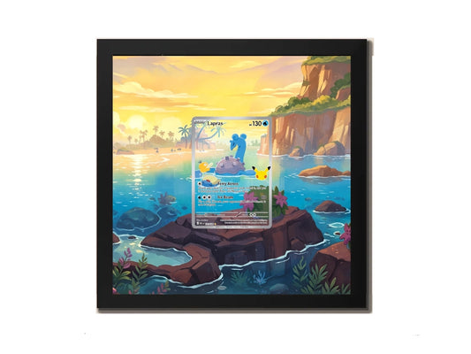 Lapras - ME: 30th - Extended artwork Metal Frame