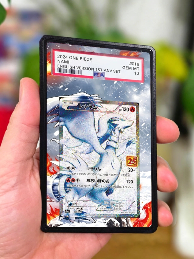 Reshiram P 020/025 - GradeGuardian Extended artwork for PSA / CGC / BGS / TAG
