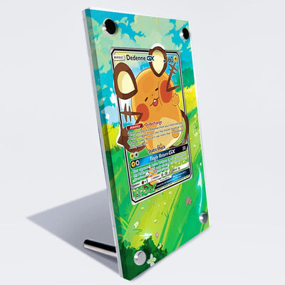 Dedenne GX 195a/214 Pokémon Extended Artwork Protective Card Display Case