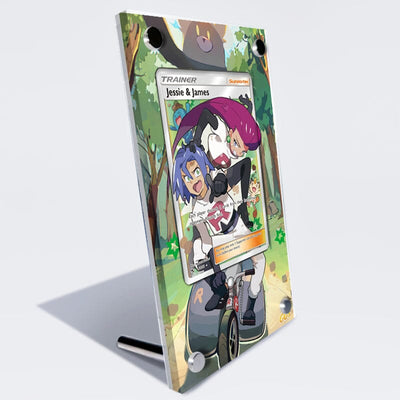 Jessie & James 68/68 Pokémon Extended Artwork Protective Card Display Case