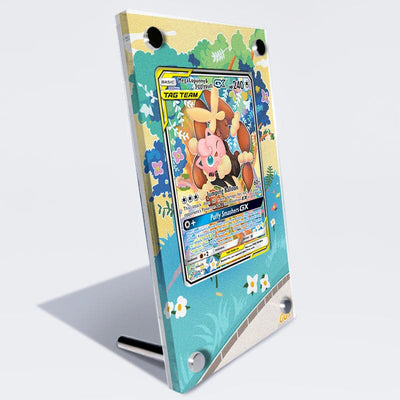 Mega Lopunny & Jigglypuff GX 226 Pokémon Extended Artwork Protective Card Case