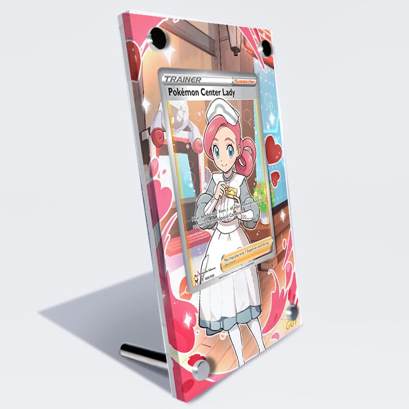 Pokemon Center Lady 185/185 Pokémon Extended Artwork Protective Card Case