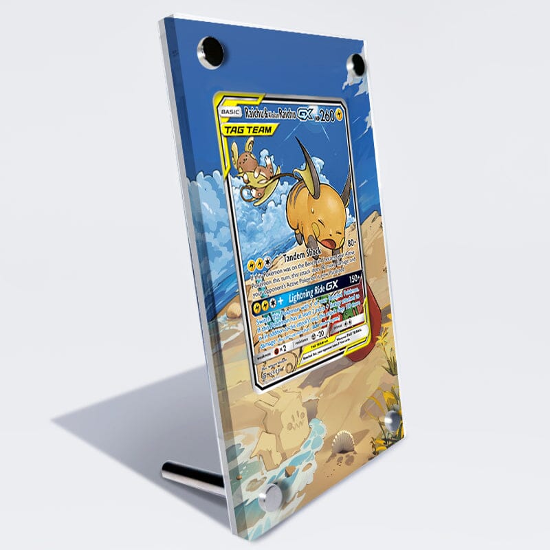 pokemon cards raichu gx GGT - Raichu & Alolan Raichu GX - 221/236