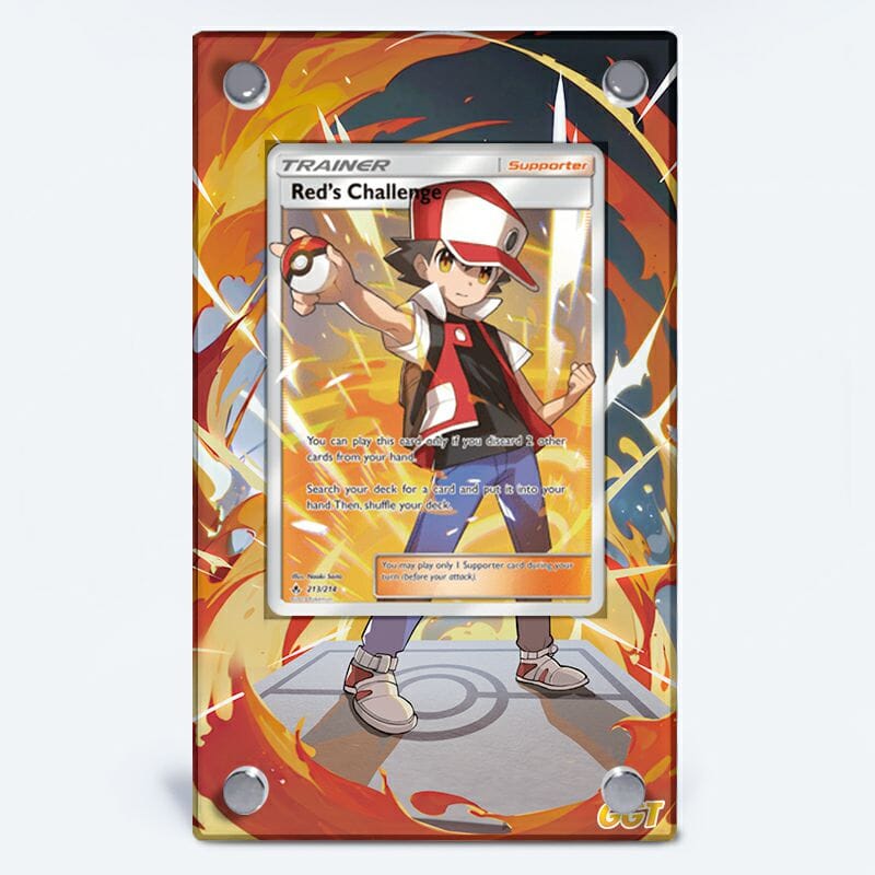 Red's Challenge 213/214 - Pokémon Extended Artwork Protective Card Case